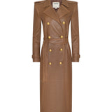 L'AGENCE - Baylee Leather Trench Coat