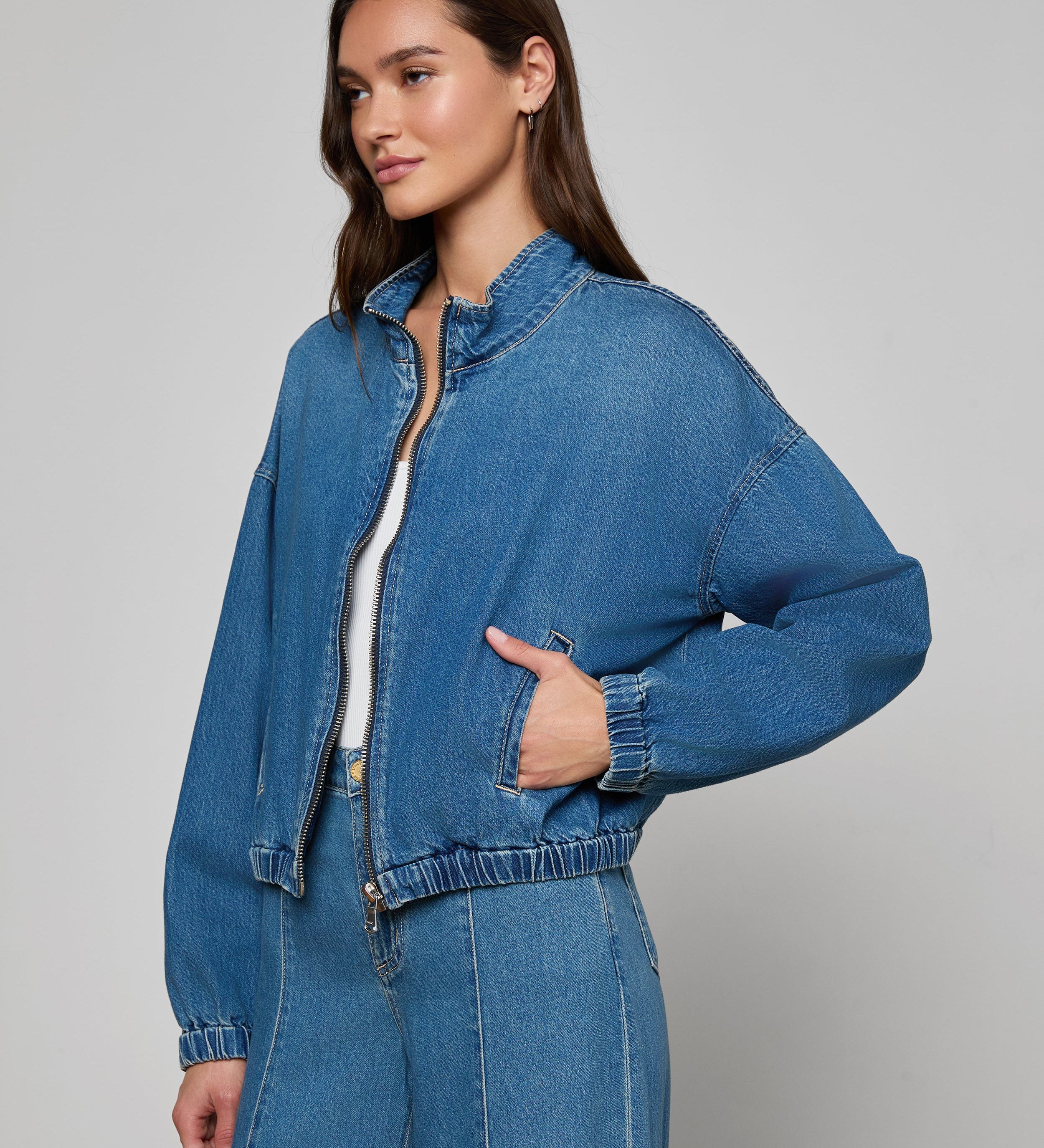 L'AGENCE - Dunia Jean Jacket