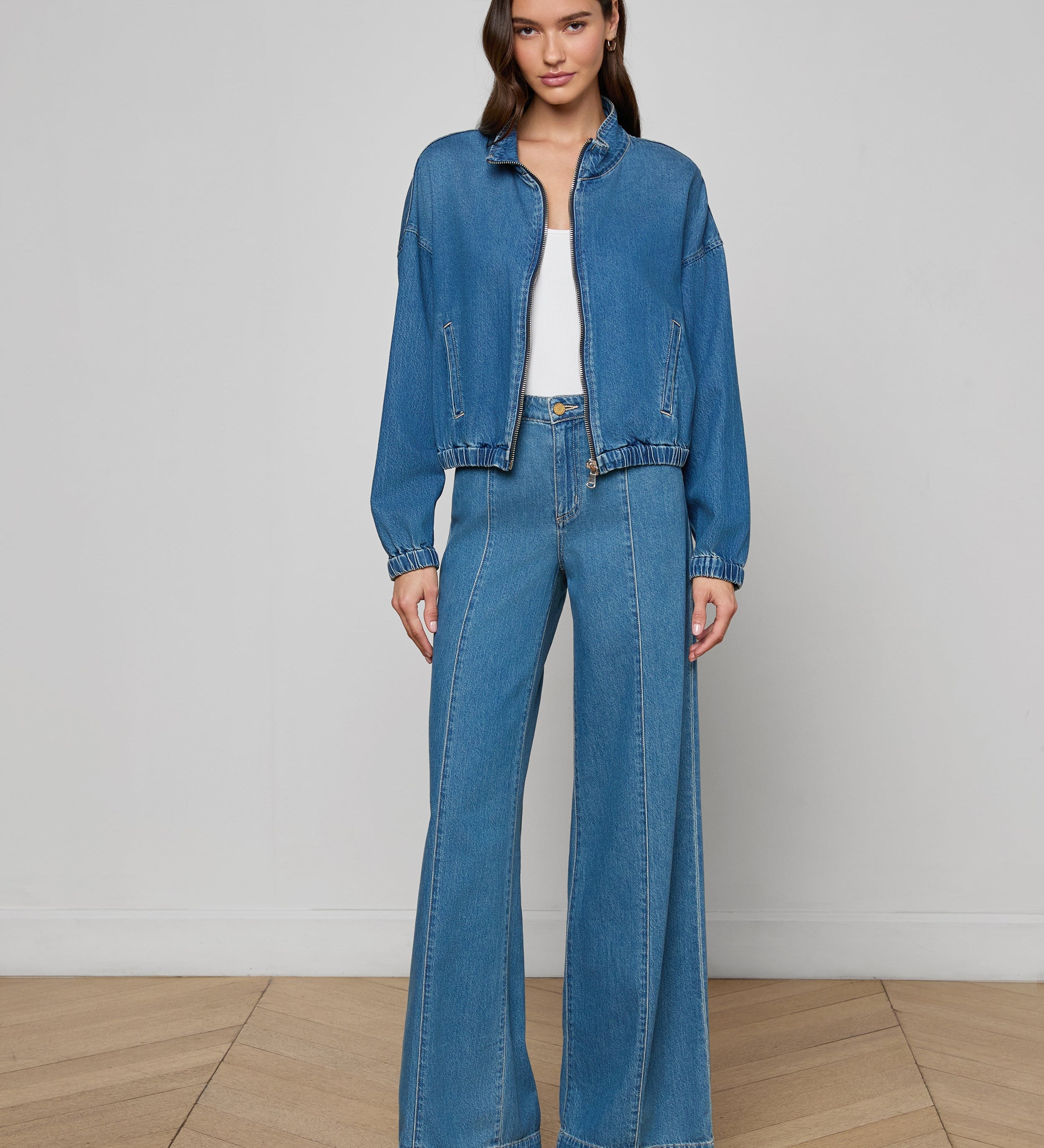 L'AGENCE - Dunia Jean Jacket
