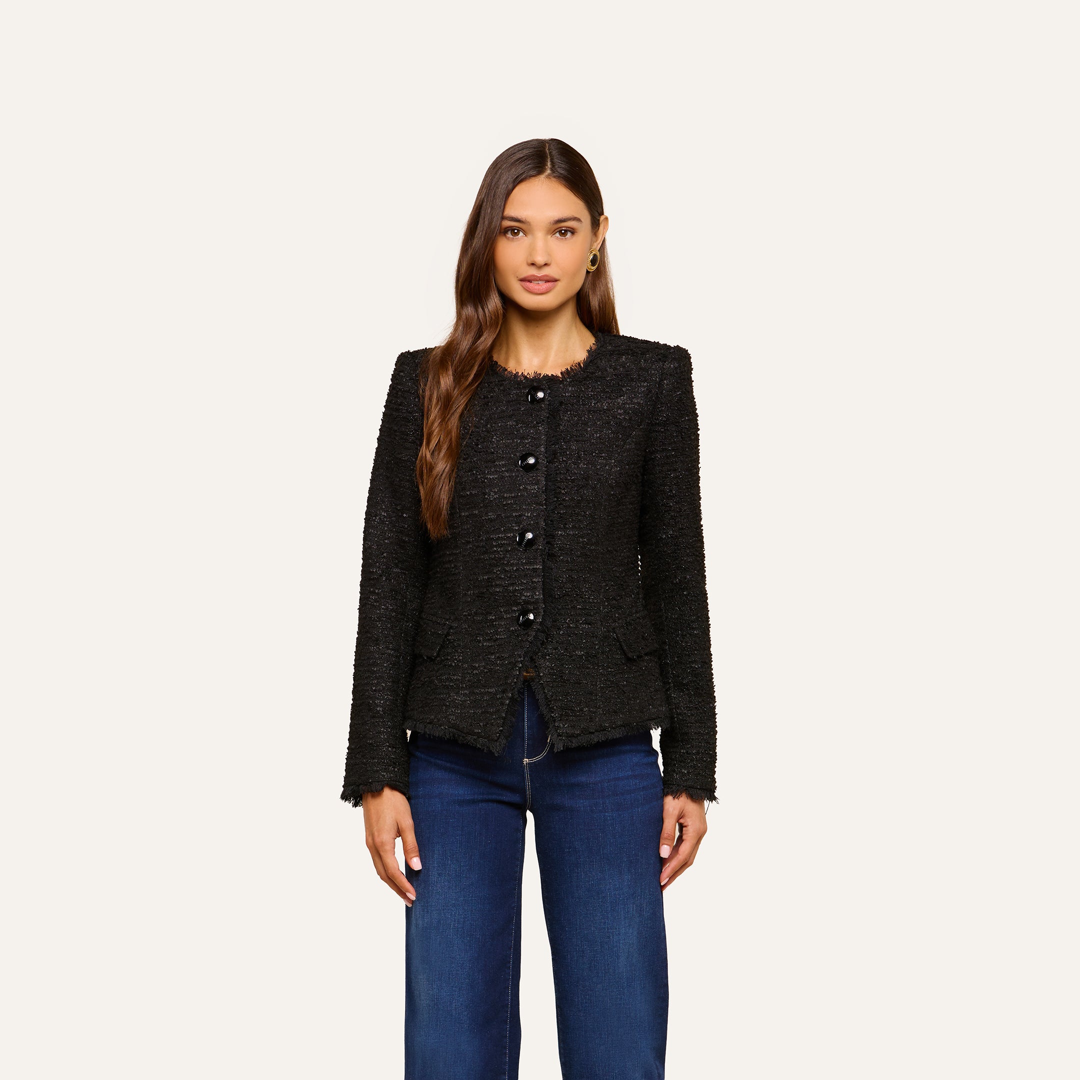 L'AGENCE - Nerina Tweed Blazer