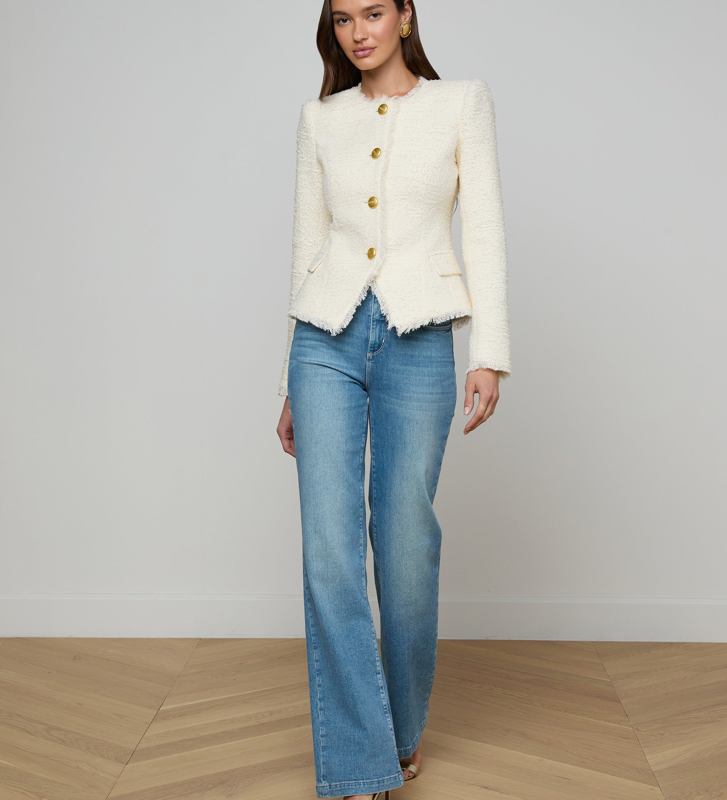 L'AGENCE - Nerina Tweed Blazer