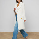 L'AGENCE - Cooper Tweed Trench Coat