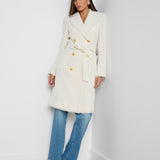 L'AGENCE - Cooper Tweed Trench Coat