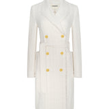 L'AGENCE - Cooper Tweed Trench Coat