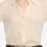 FRAME - The Textured Shirt -- Cream
