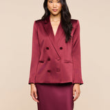 L'AGENCE - Sena Silk Blazer