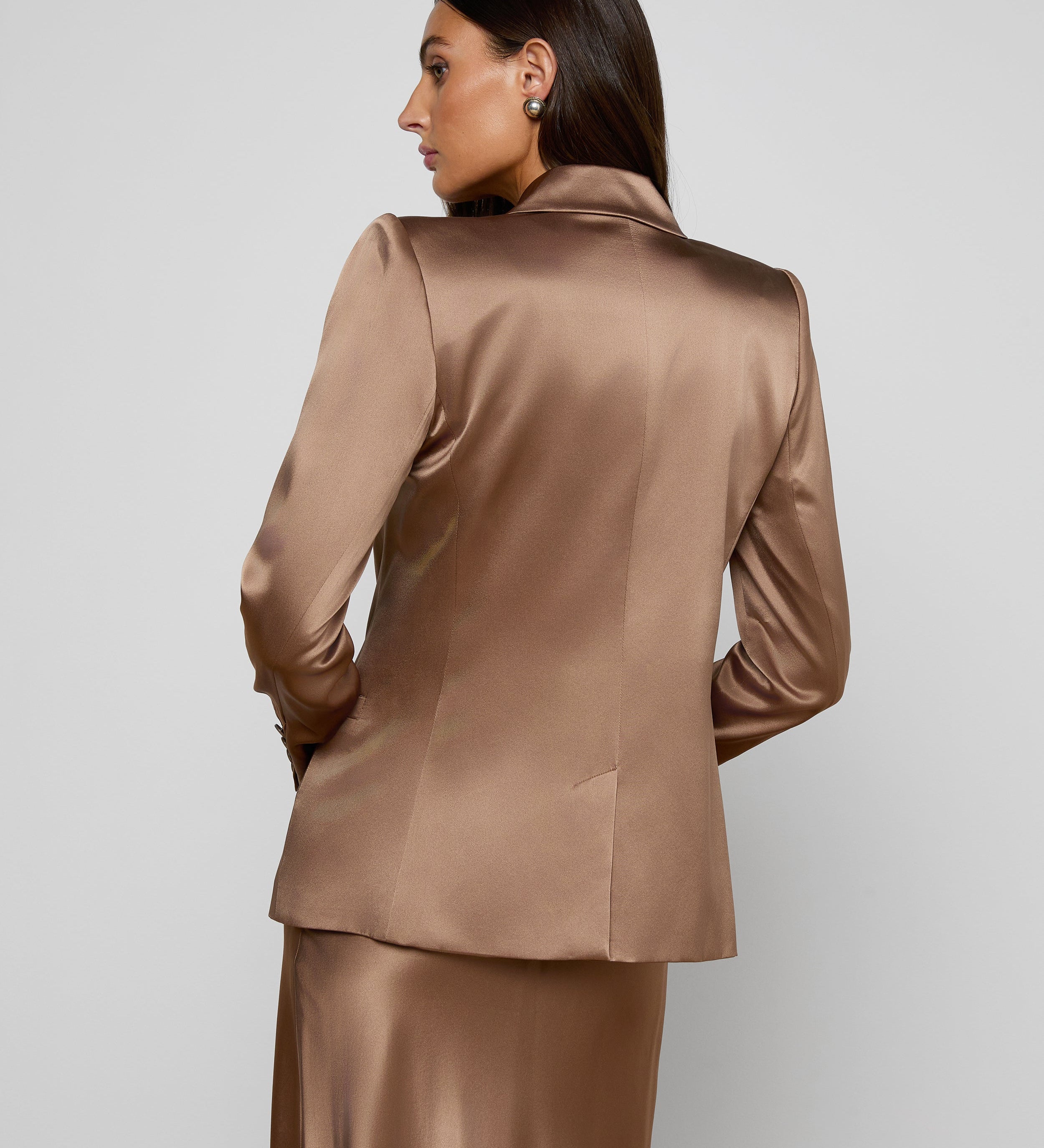 L'AGENCE - Sena Silk Blazer