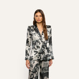 L'AGENCE - Sena Silk Blazer