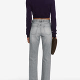 FRAME - The Cashmere School Crew Sweater -- Royal Purple