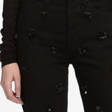 FRAME - The Embellished Vertical -- Black