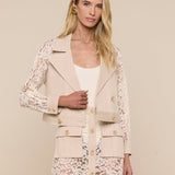 L'AGENCE - Novelle Lace Trench