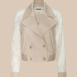 L'AGENCE - Novelle Lace Trench