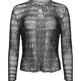 L'AGENCE - Rosamie Beaded Mesh Jacket