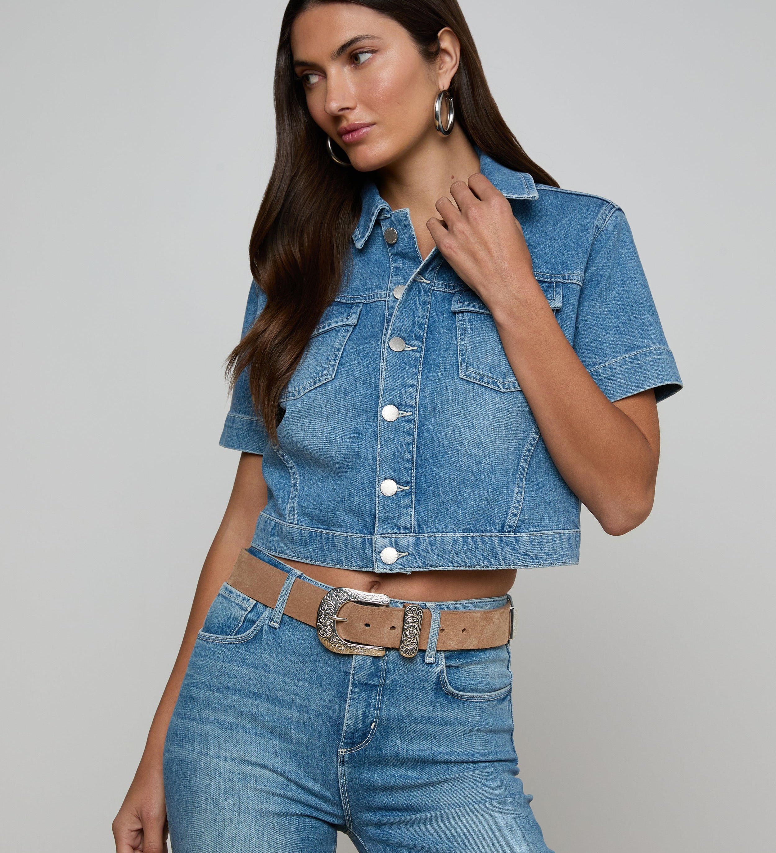 L'AGENCE - Kirstie Jean Shirt Jacket