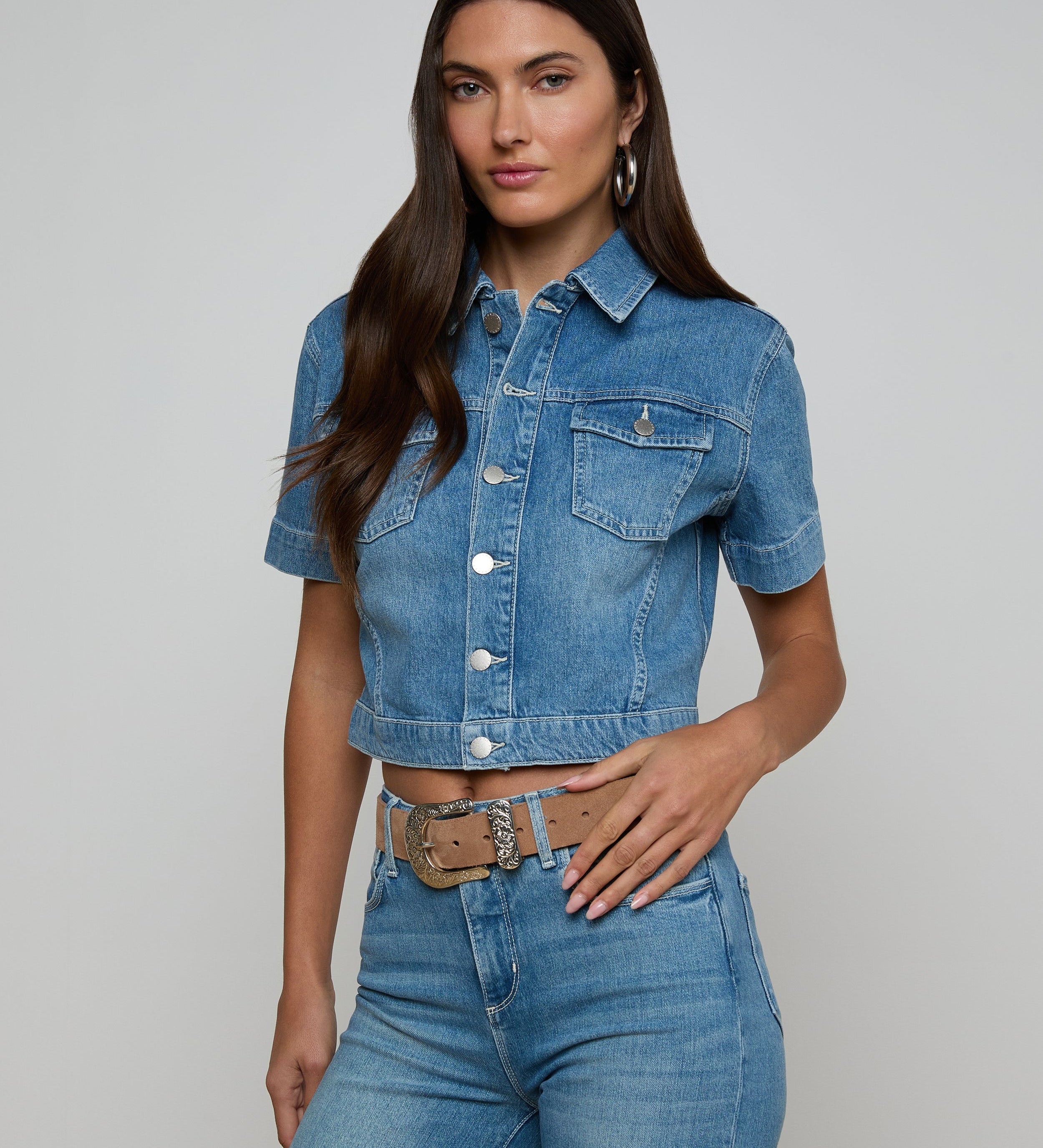 L'AGENCE - Kirstie Jean Shirt Jacket