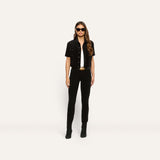 L'AGENCE - Kirstie Velvet Shirt Jacket