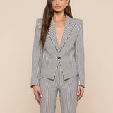 L'AGENCE - Misa Seersucker Blazer