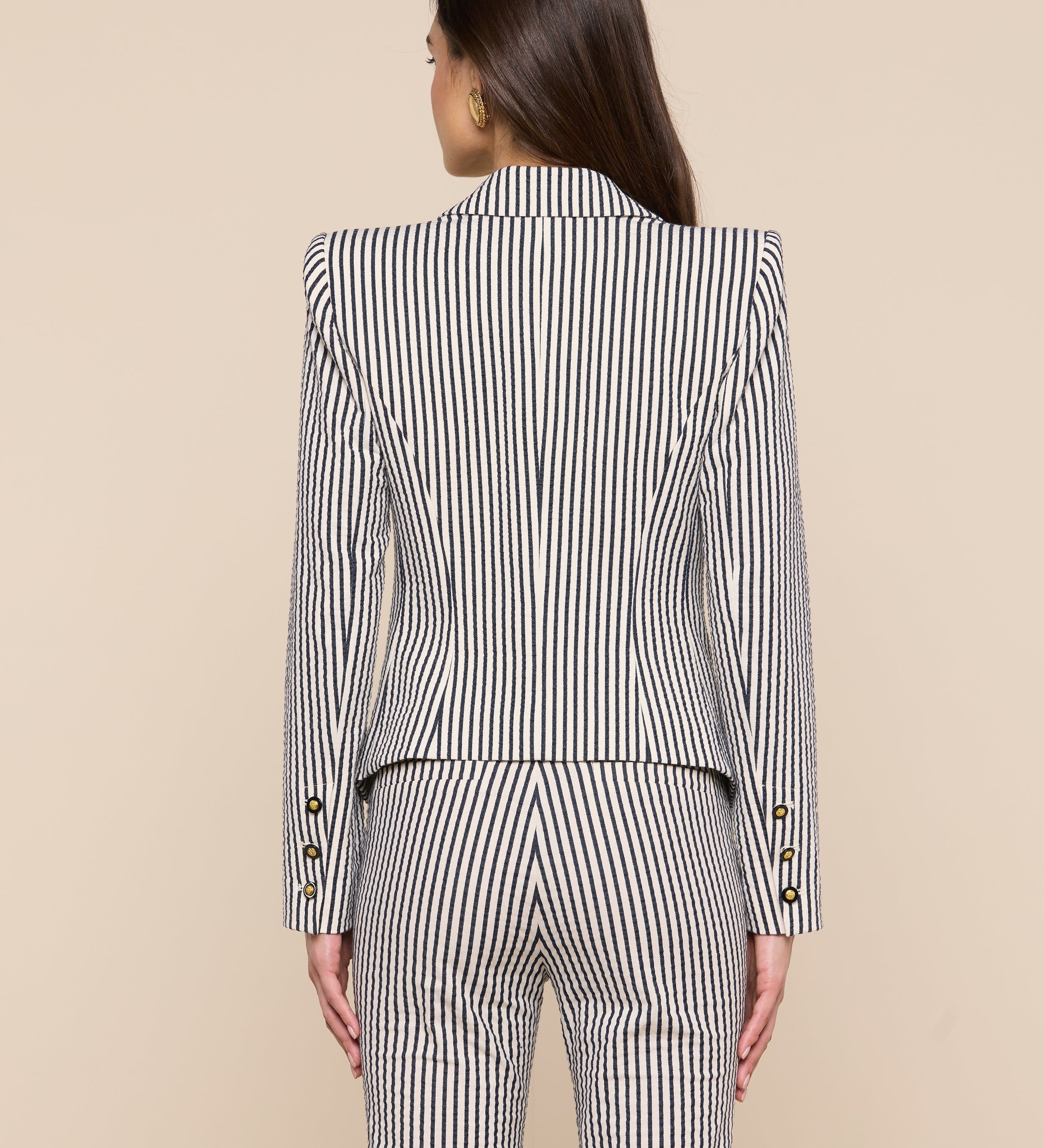 L'AGENCE - Misa Seersucker Blazer