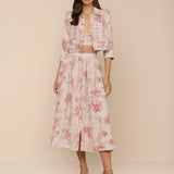 L'AGENCE - Eda Cropped Linen Jacket