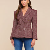 L'AGENCE - Karima Tweed Blazer