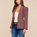 L'AGENCE - Karima Tweed Blazer