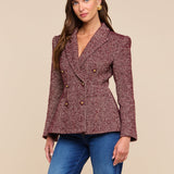 L'AGENCE - Karima Tweed Blazer