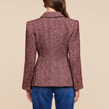 L'AGENCE - Karima Tweed Blazer
