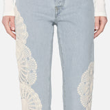 FRAME - The Crochet Vertical Crop -- Wisp