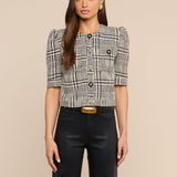 L'AGENCE - Allegra Cropped Tweed Jacket