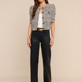 L'AGENCE - Allegra Cropped Tweed Jacket