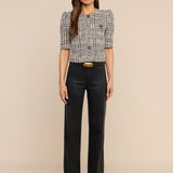L'AGENCE - Allegra Cropped Tweed Jacket