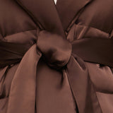 L'AGENCE - Glacier Shawl Puffer Jacket