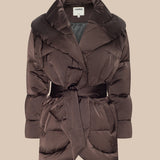 L'AGENCE - Glacier Shawl Puffer Jacket