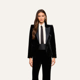 L'AGENCE - Philippa Velvet Blazer