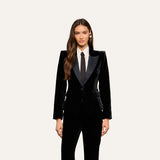 L'AGENCE - Philippa Velvet Blazer