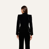 L'AGENCE - Philippa Velvet Blazer