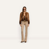 L'AGENCE - Voltaire Shearling Jacket
