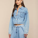 L'AGENCE - Gaines Jean Jacket