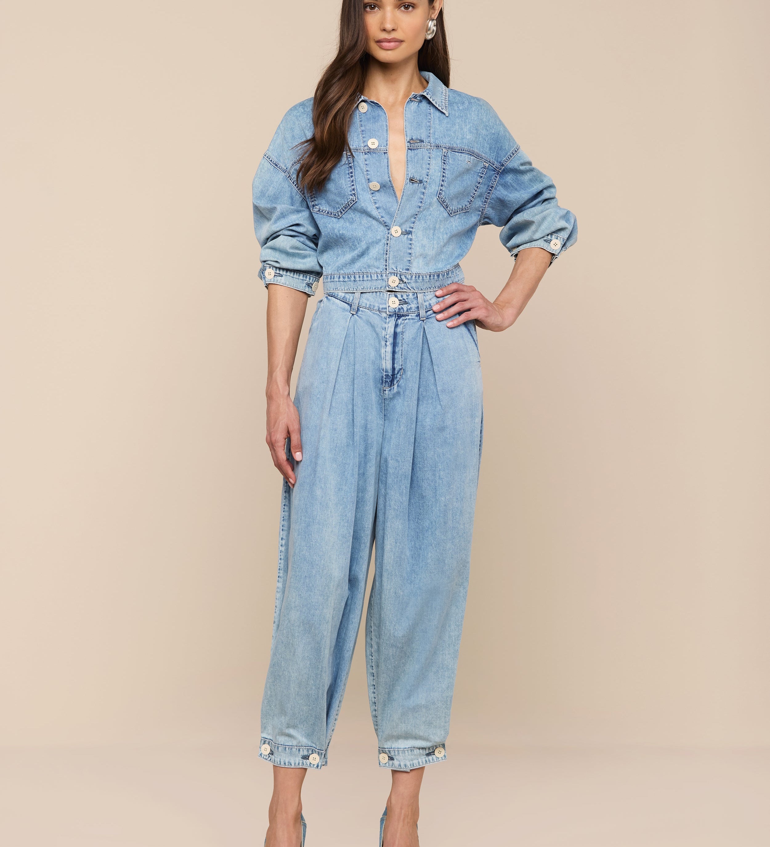 L'AGENCE - Gaines Jean Jacket