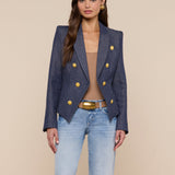 L'AGENCE - Solar Pinstriped Blazer