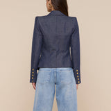 L'AGENCE - Solar Pinstriped Blazer
