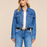 L'AGENCE - Micah Oversized Jean Jacket
