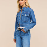 L'AGENCE - Micah Oversized Jean Jacket