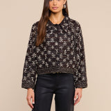 L'AGENCE - Morrisa Embellished Leather Jacket