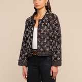 L'AGENCE - Morrisa Embellished Leather Jacket