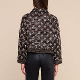 L'AGENCE - Morrisa Embellished Leather Jacket