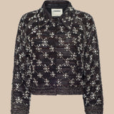 L'AGENCE - Morrisa Embellished Leather Jacket
