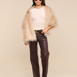 L'AGENCE - Sabine Faux Fur Scarf