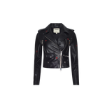 L'AGENCE - Blakely Embroidered Leather Jacket