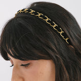 Jennifer Behr - Kason Headband -- Black Gold